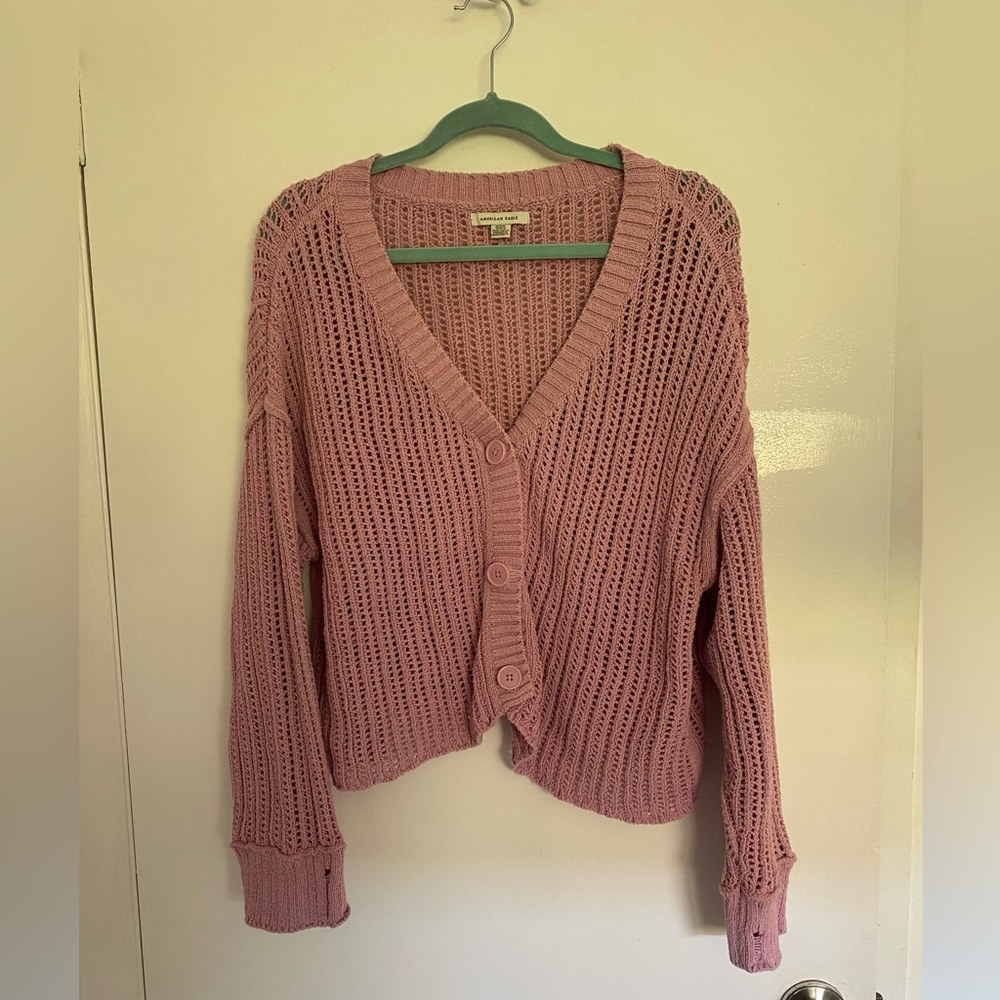 American Eagle Pink Sweater size Medium